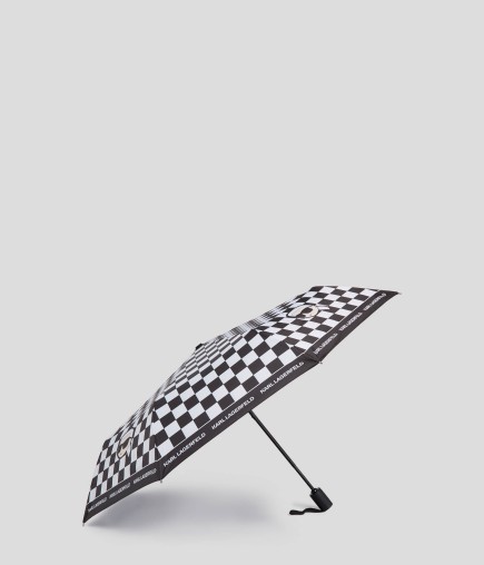 PARAPLUIE K/IKONIK KARL NOIR/BLANC KL