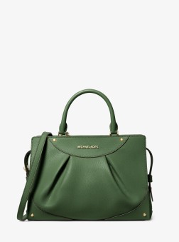 SAC PORTÉ MAIN M ENZO VERT AMAZONE MK