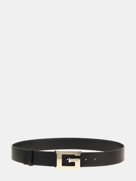 CEINTURE MASIE BOUCLE LOGO FEMME NOIR M GUESS