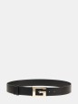 CEINTURE MASIE BOUCLE LOGO FEMME NOIR M GUESS