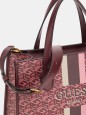 SAC À MAIN SILVANA LOGO G CUBE ROUGE MULTI GUESS