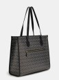 CABAS SILVANA LOGO G CUBE NOIR MULTI GUESS