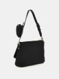 SAC PORTÉ ÉPAULE ÉCO GEMMA NOIR GUESS