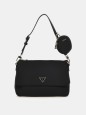 SAC PORTÉ ÉPAULE ÉCO GEMMA NOIR GUESS
