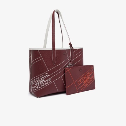 SAC SHOPPING ANNA RÉVERSIBLE FARINE ZIN LACOSTE