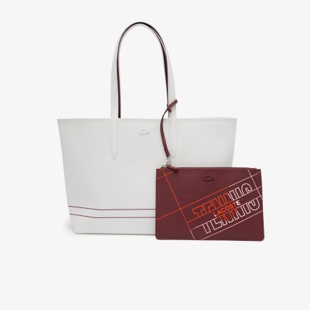 SAC SHOPPING ANNA RÉVERSIBLE FARINE ZIN LACOSTE