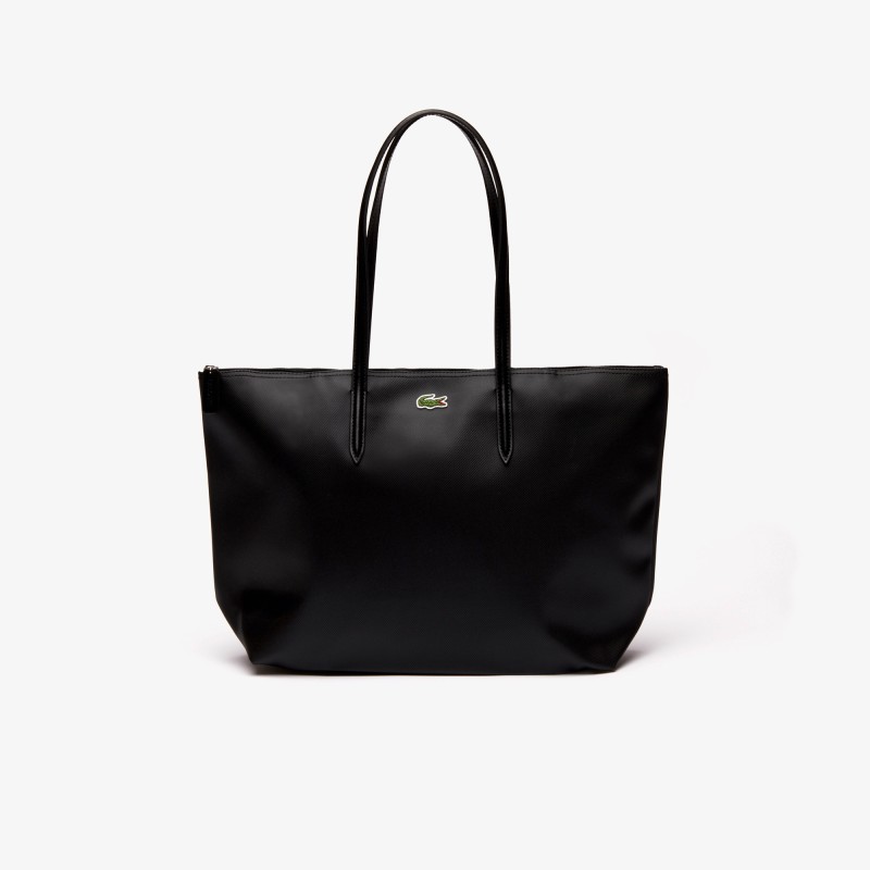 SAC SHOPPING L.12.12 CONCEPT NOIR LACOSTE SAC SHOPPING L.12.12 CONCEPT NOIR LACOSTE