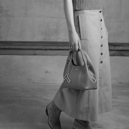 PETIT SAC À MAIN JULIETTE BLEU CRÉPUSCULE LE TANNEUR