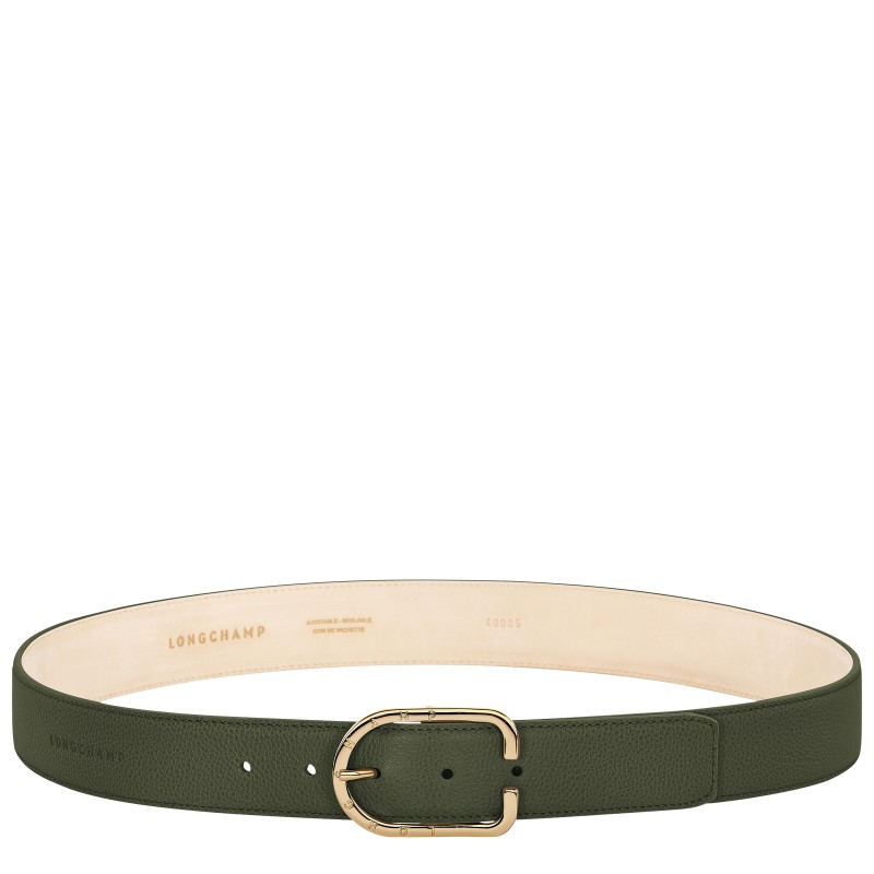LONGCHAMP LE FOULONNÉ CEINTURE FEMME KAKI