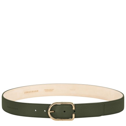 LONGCHAMP LE FOULONNÉ CEINTURE FEMME KAKI
