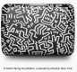 PORTE CARTES SMART CASE OSLO IMPRIMÉ KEITH HARING WHITE ÖGON