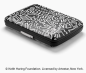 PORTE CARTES SMART CASE OSLO IMPRIMÉ KEITH HARING WHITE ÖGON