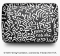 PORTE CARTES SMART CASE OSLO IMPRIMÉ KEITH HARING WHITE ÖGON