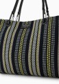 GRAND SAC CABAS TRESSÉ MULTICOLORE NOIR MYEA BAG EMPORIO ARMANI GRAND SAC CABAS TRESSÉ MULTICOLORE NOIR MYEA BAG EMPORIO ARMANI