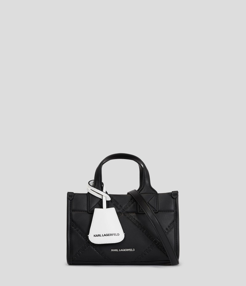 SAC CABAS XS K/SKUARE NOIR KL
