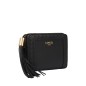 PORTEFEUILLE COMPACT ZIPPÉ PREMIER FLIRT LANCEL NOIR