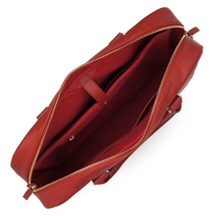 PORTE DOCUMENTS MADEMOISELLE BUSINESS ROUGE LANCASTER