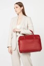 PORTE DOCUMENTS MADEMOISELLE BUSINESS ROUGE LANCASTER