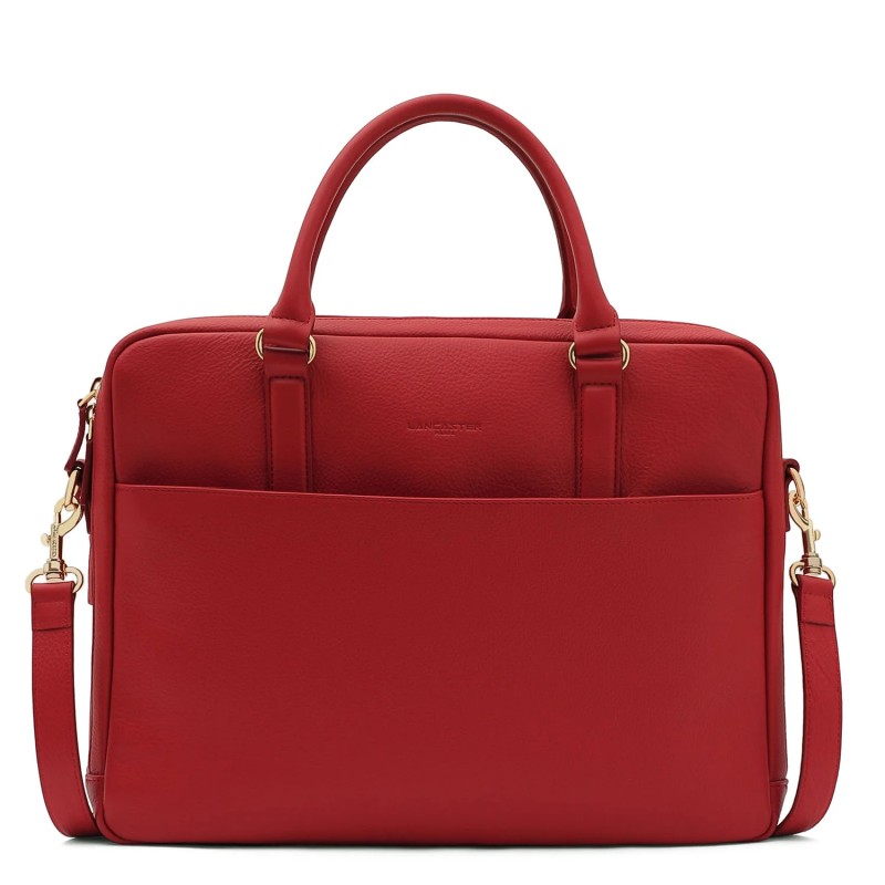 PORTE DOCUMENTS MADEMOISELLE BUSINESS ROUGE LANCASTER