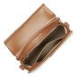 PETIT SAC PORTÉ MAIN SUAVE EVEN CAMEL LANCASTER