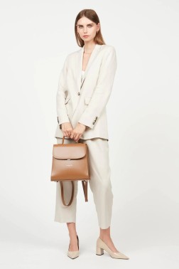 SAC À DOS SUAVE EVEN CAMEL LANCASTER