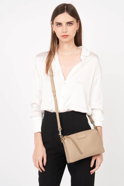POCHETTE DUNE BEIGE FONCÉ LANCASTER