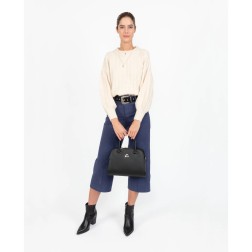 SAC À MAIN CITY PHILOS NOIR LANCASTER