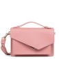 SAC TROTTEUR VIEUX ROSE (Sydney) LANCASTER X ZOÉ EN CUIR DE VACHETTE RECYCLÉ