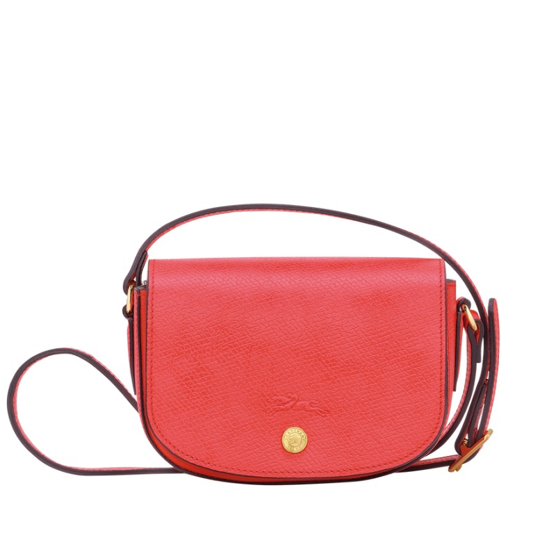 LONGCHAMP ÉPURE SAC PORTÉ TRAVERS FRAISE