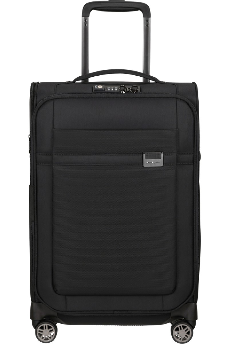 VALISE CABINE À 4 ROUES EXTENSIBLE 55CM LARGEUR 35CM AIREA NOIR SAMSONITE VALISE CABINE À 4 ROUES EXTENSIBLE 55CM LARGEUR 35CM AIREA NOIR SAMSONITE