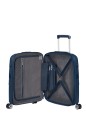 VALISE CABINE 4 ROUES 55CM EXT STARVIBE NAVY AMERICAN TOURISTER