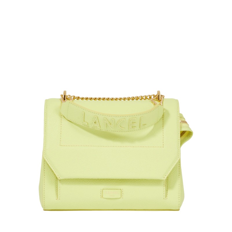 SAC À RABAT NINON MOYEN MODÈLE CITRON VERT LANCEL