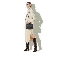 SAC À RABAT NINON MOYEN MODÈLE NOIR LANCEL