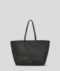 SAC CABAS K/ESSENTIAL EN RAPHIA NOIR KL