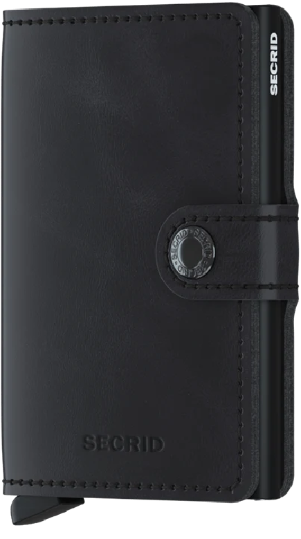 PORTE CARTES MINIWALLET SECRID NOIR VINTAGE