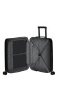 VALISE CABINE EXTENSIBLE À 4 ROUES 55CM DASHPOP NOIR AMERICAN TOURISTER VALISE CABINE EXTENSIBLE À 4 ROUES 55CM DASHPOP NOIR AMERICAN TOURISTER