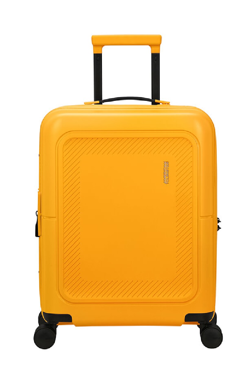 VALISE CABINE EXTENSIBLE À 4 ROUES 55CM DASHPOP JAUNE AMERICAN TOURISTER VALISE CABINE EXTENSIBLE À 4 ROUES 55CM DASHPOP JAUNE AMERICAN TOURISTER