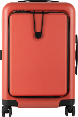 VALISE CABINE 4 ROUES 55CM TRAVELER ROUGE LHR CABAÏA