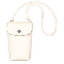 LONGCHAMP LE PLIAGE XTRA ÉTUI TÉLÉPHONE AVEC CORDON ÉCRU