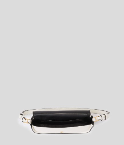 SAC BANDOULIÈRE K/SIGNATURE BLANC CASSÉ KL