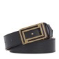 CEINTURE MIXTE DOUBLE L NOIR LANCEL CEINTURE MIXTE DOUBLE L NOIR LANCEL