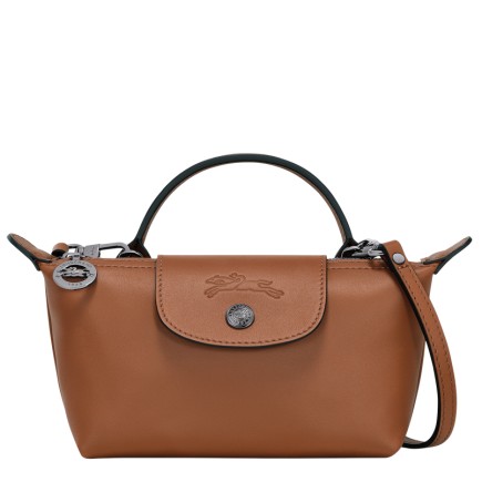 LONGCHAMP LE PLIAGE XTRA POCHETTE XS COGNAC