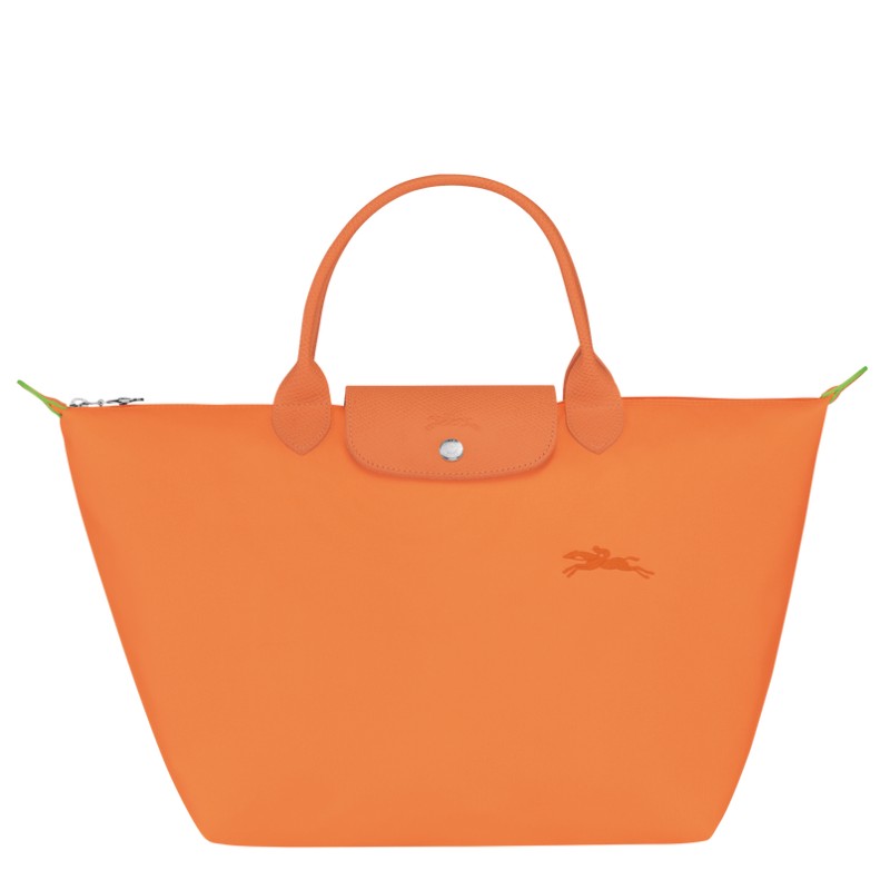 LONGCHAMP LE PLIAGE GREEN SAC À MAIN M ORANGE