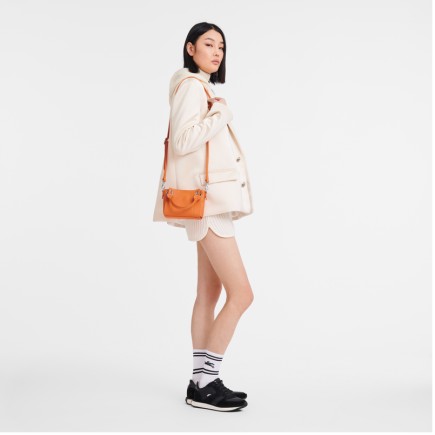 LONGCHAMP 3D LIGHT SAC À MAIN XS ORANGE