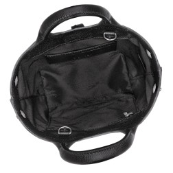 LONGCHAMP LE ROSEAU SAC À MAIN XS NOIR