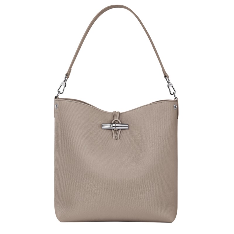 LONGCHAMP LE ROSEAU SAC PORTÉ ÉPAULE M ARGILE