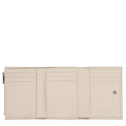 LONGCHAMP LE ROSEAU PORTEFEUILLE COMPACT PAPIER