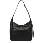 PETIT SAC SEAU TOP DOUBLE NOIR IN NUDE LANCASTER PETIT SAC SEAU TOP DOUBLE NOIR IN NUDE LANCASTER
