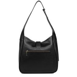 SAC SEAU TOP DOUBLE NOIR IN NUDE LANCASTER
