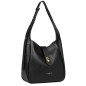 SAC SEAU TOP DOUBLE NOIR IN NUDE LANCASTER